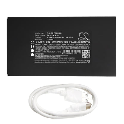 Replacement Battery for Meidase | GardePro P100P – Sports & Outdoors – 10000mAh / 3.85V