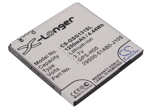 Replacement Battery for GSmart | Gigabyte G1310 – Mobile, SmartPhone – 1200mAh / 3.7V