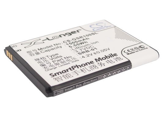 Replacement Battery for GSmart | Gigabyte Rio R1 – Mobile, SmartPhone – 1500mAh / 3.7V