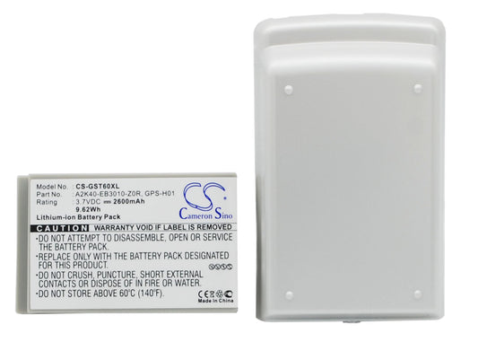Replacement Battery for Gigabyte gSmart t600 – Mobile, SmartPhone – 2600mAh / 3.7V