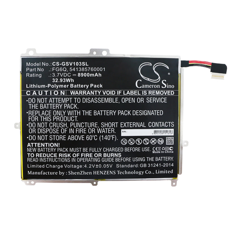 Replacement Battery for Gigaset QV1030 – Tablet – 8900mAh / 3.7V - image 3