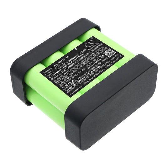 Replacement Battery for Gossen METRISO – Equipment, Survey, Test – 2000mAh / 9.6V