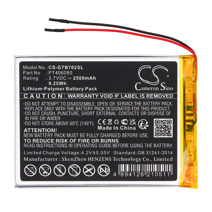 Replacement Battery for 3GO GT7002 – Tablet – 2500mAh / 3.7V - image 3
