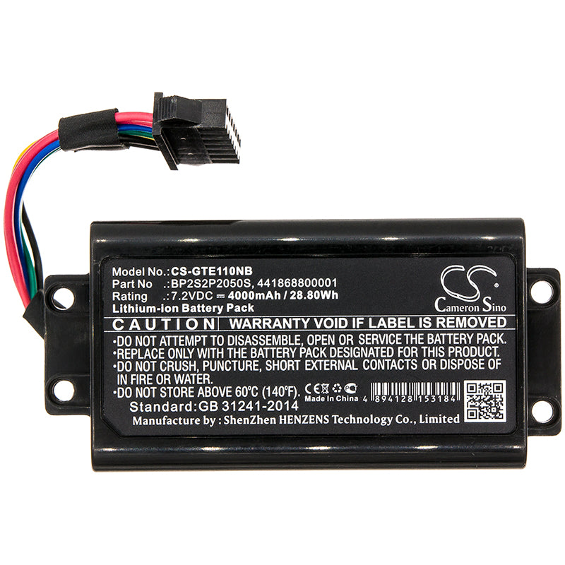 Replacement Battery for Getac E110 – Notebook, Laptop – 4000mAh / 7.2V - image 3