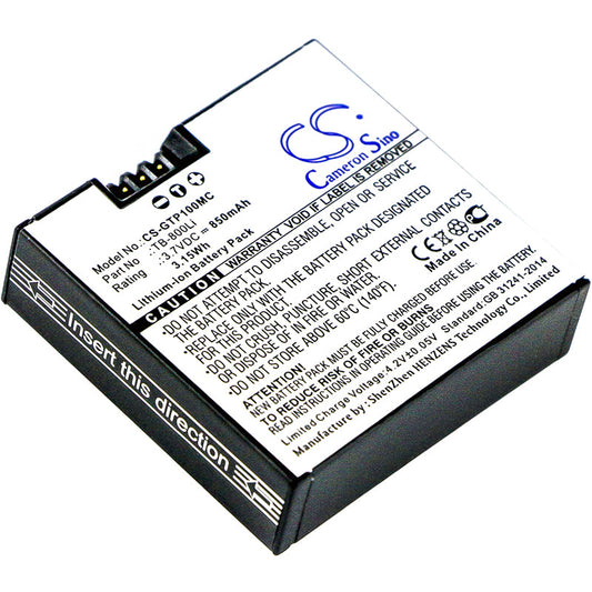 Replacement Battery for GOTOP  G1 – Camera – 850mAh / 3.15Wh / 3.7V