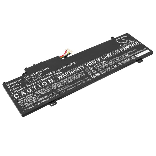 Replacement Battery for Gateway GWTN156-7BK – Notebook, Laptop – 4500mAh / 11.4V