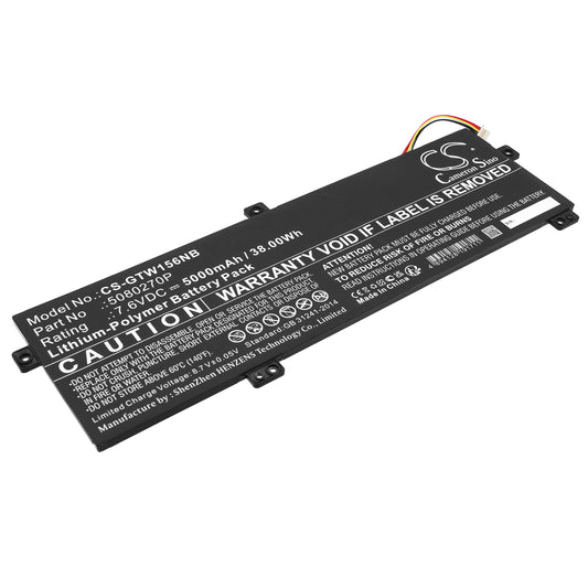 Replacement Battery for Gateway GWTN156-11BK – Notebook, Laptop – 5000mAh / 7.6V