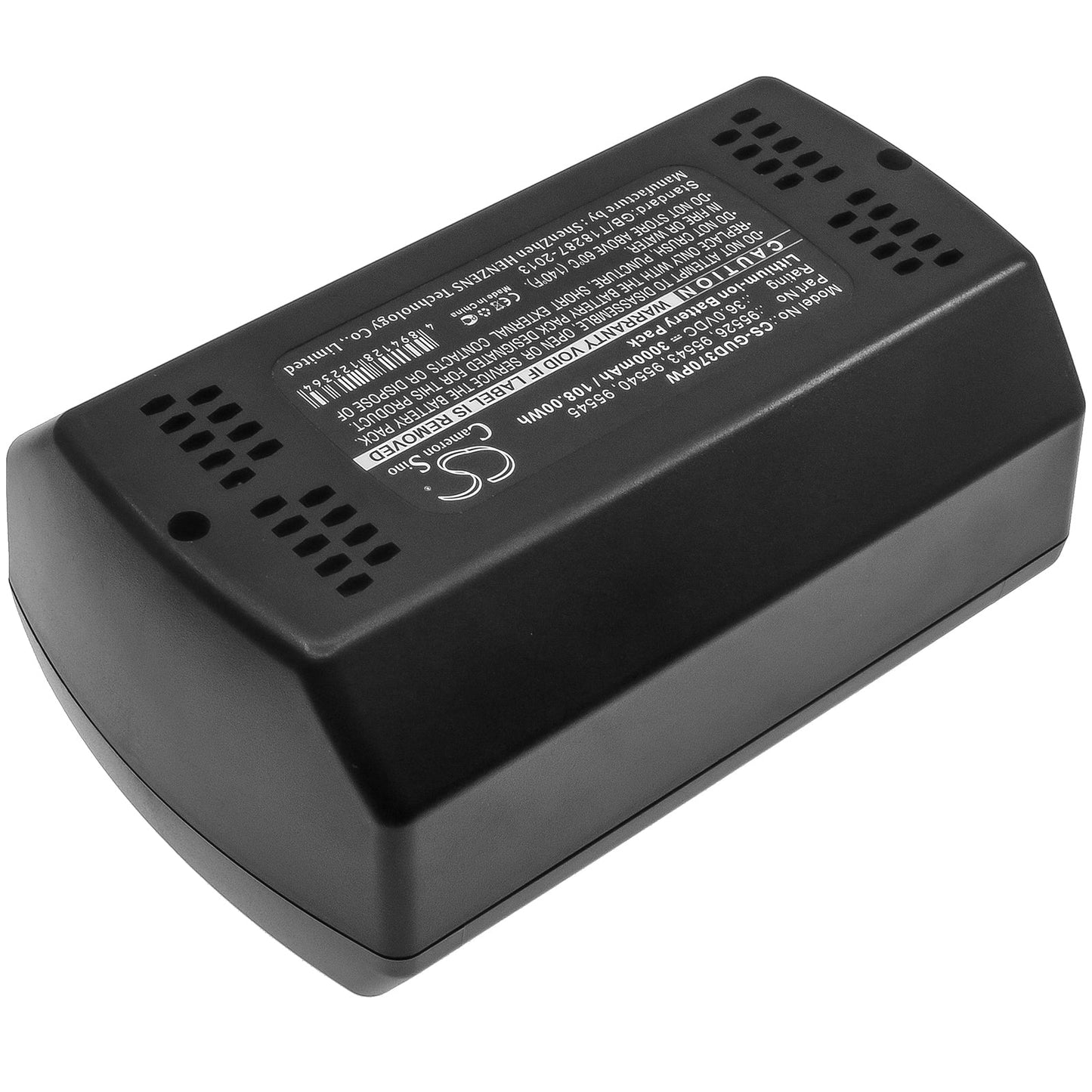 Replacement Battery for Gude  Freischneider – Power Tools – 3000mAh / 108.00Wh / 36.0V