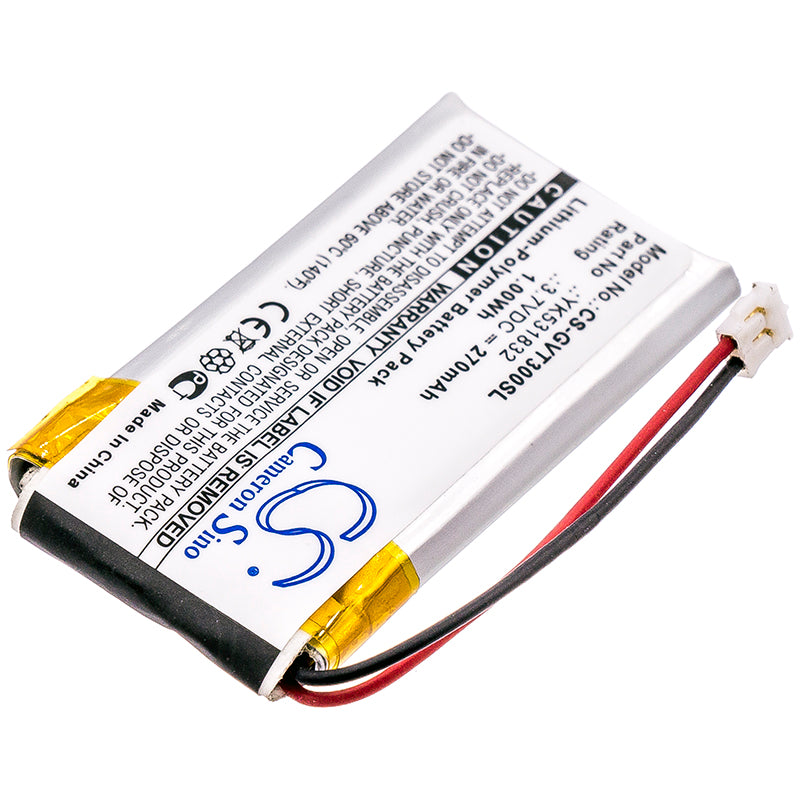 Replacement Battery for Golf Buddy VT3 GPS Rangefinder – GPS, Navigator – 270mAh / 3.7V - image 2