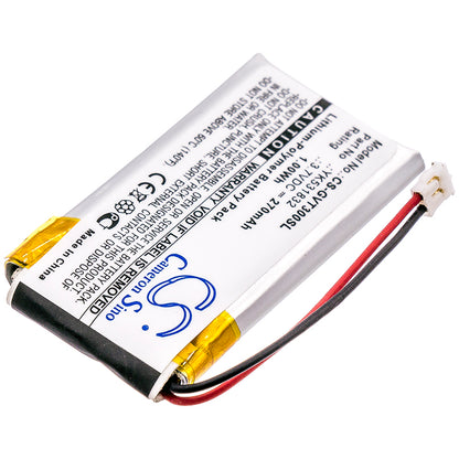 Replacement Battery for Golf Buddy VT3 GPS Rangefinder – GPS, Navigator – 270mAh / 3.7V - image 2