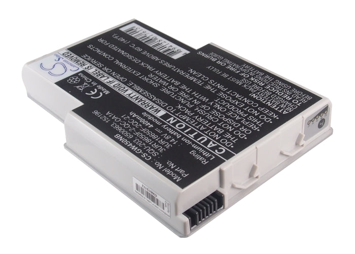 Replacement Battery for Gateway Solo 400VTX – Notebook, Laptop – 4400mAh / 14.8V - image 2