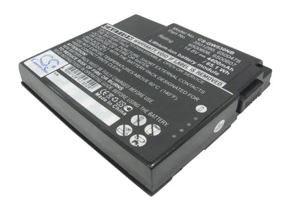 Replacement Battery for Gateway Solo 5300 – Notebook, Laptop – 4400mAh / 14.8V - image 1