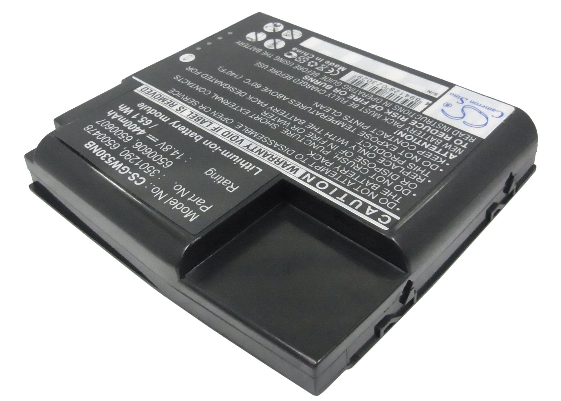 Replacement Battery for Gateway Solo 5300 – Notebook, Laptop – 4400mAh / 14.8V - image 2