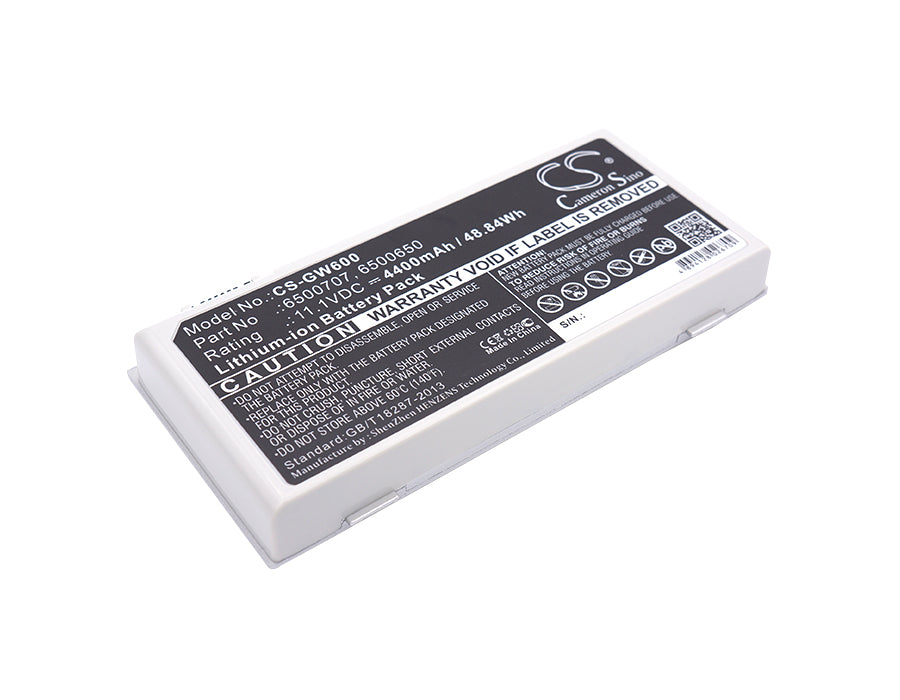 Replacement Battery for Gateway Solo 600 – Notebook, Laptop – 4400mAh / 11.1V - image 1