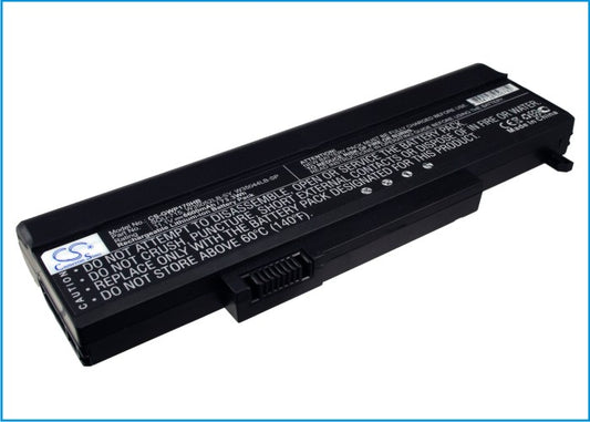 Replacement Battery for Gateway T6810 – Notebook, Laptop – 6600mAh / 11.1V