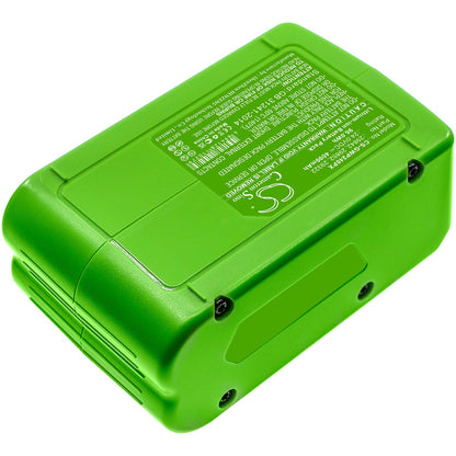 Replacement Battery for Stiga  SAB 24 AE – Power Tools – 4000mAh / 96.00Wh / 24.0V