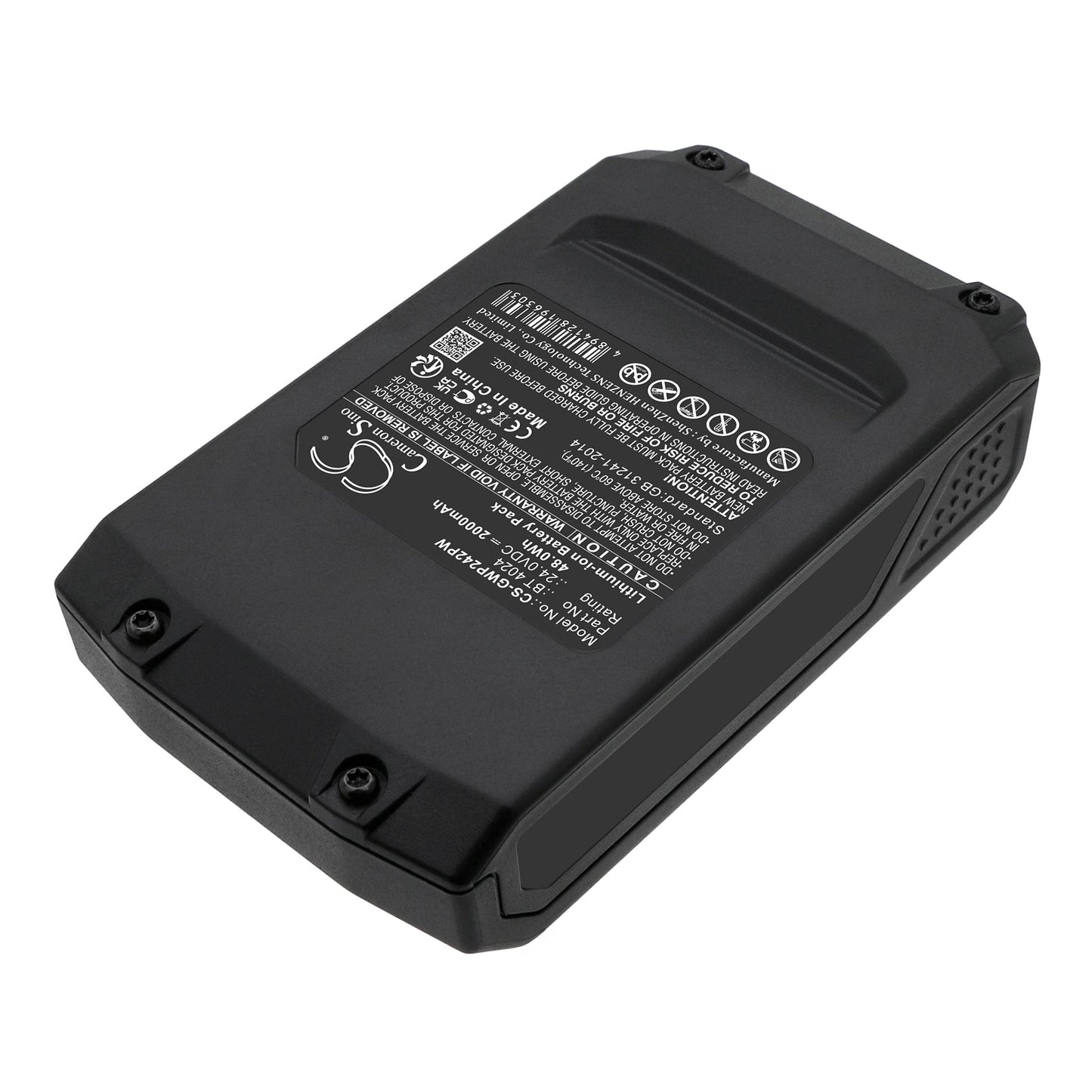 Replacement Battery for GreenWorks  10-Inch Cordless Chainsaw 2036 – Power Tools – 2000mAh / 48.0Wh / 24.0V