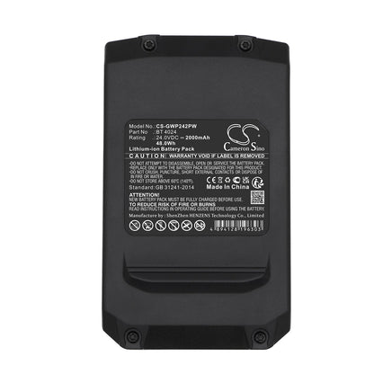 Replacement Battery for Stiga  SAB 24 AE – Power Tools – 2000mAh / 48.0Wh / 24.0V