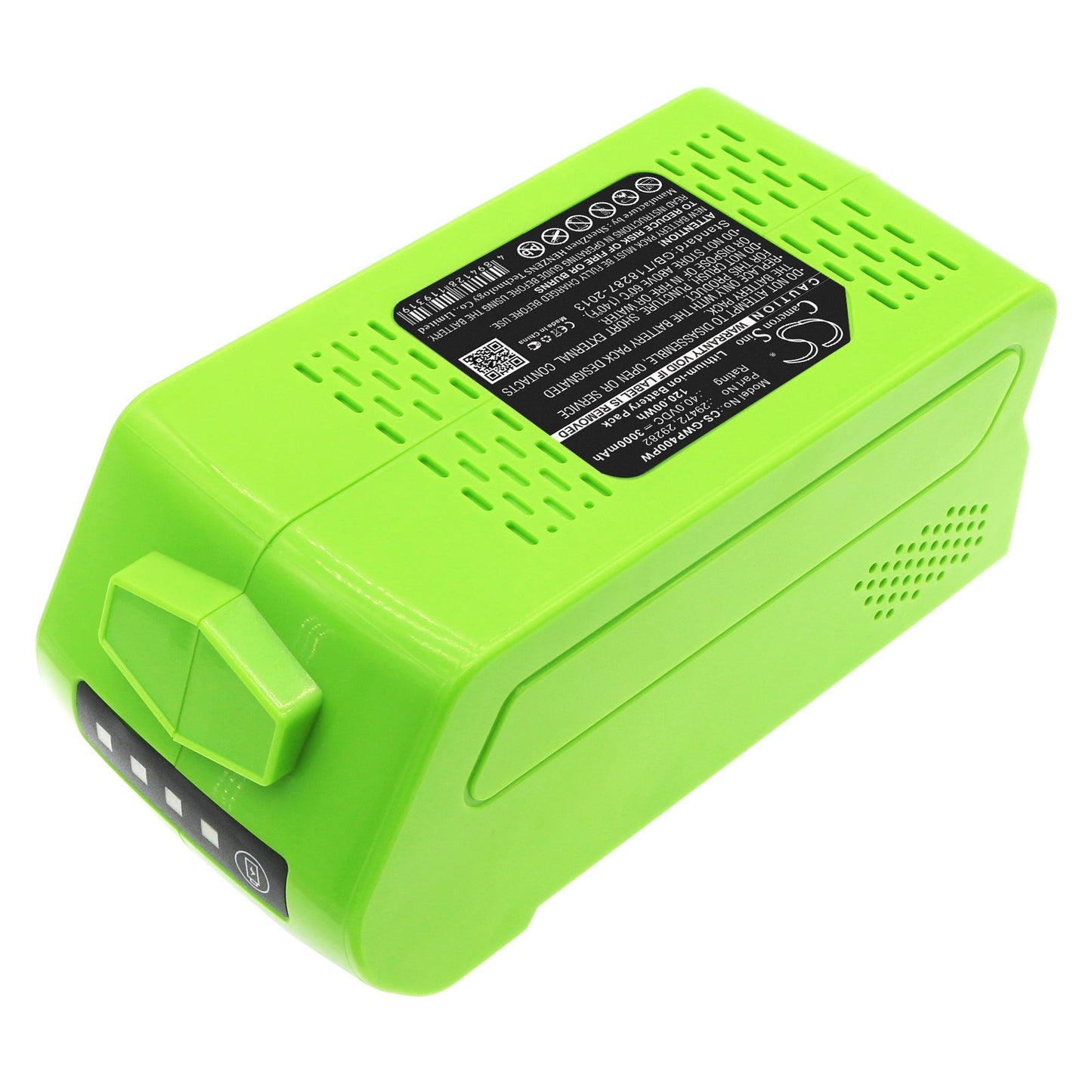 Replacement Battery for Poulan Pro  967044601 40V 24“ – Power Tools – 3000mAh / 120.00Wh / 40.00V