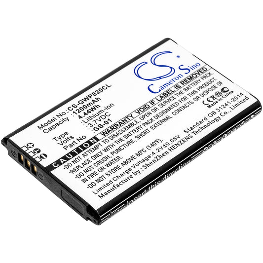 Replacement Battery for Grandstream DP730 – Cordless Phone – 1200mAh / 3.7V