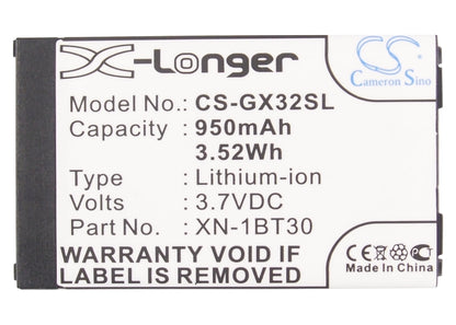 Replacement Battery for Sharp | Motorola 550SH – Mobile, SmartPhone – 950mAh / 3.7V