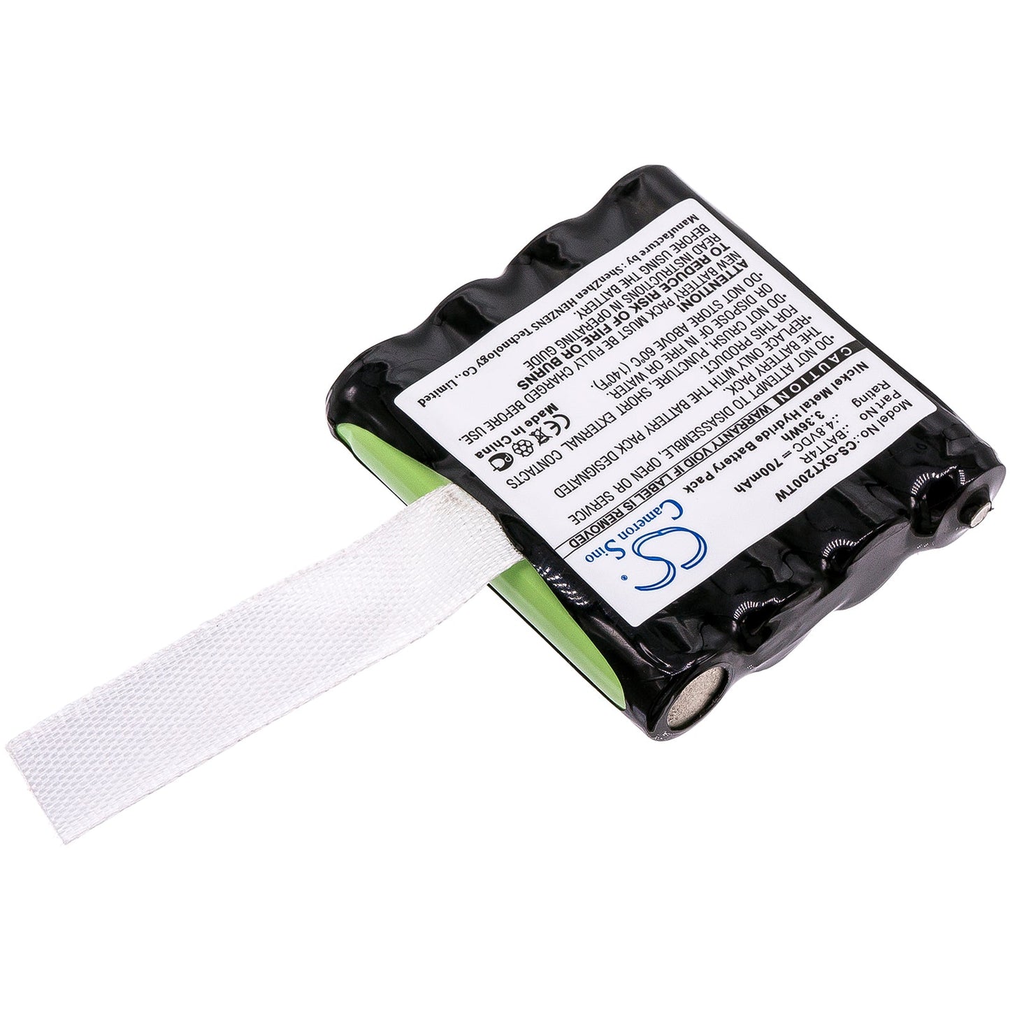 Replacement Battery for Switel  WTF732 – Two-Way Radio – 700mAh / 3.36Wh / 4.8V