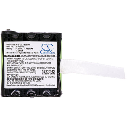 Replacement Battery for Midland  G223 – Two-Way Radio – 700mAh / 3.36Wh / 4.8V
