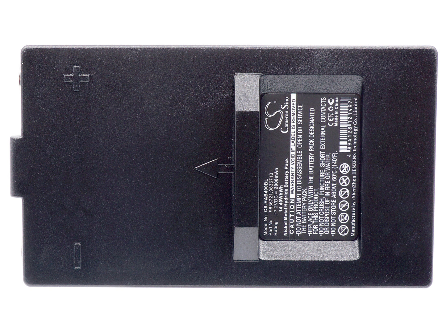Replacement Battery for Hiab  2055112 – Crane Remote Control – 2000mAh / 14.40Wh / 7.2V