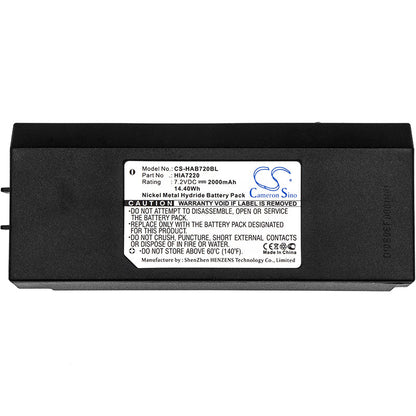 Replacement Battery for Hiab  AMH0627 – Crane Remote Control – 2000mAh / 14.40Wh / 7.2V
