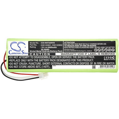 Replacement Battery for Gardena Robotic R160 2013 Robotic R160 2014, Robotic R160 2015 – 3000mAh / 54.00Wh