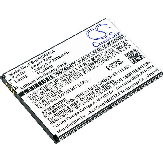 Replacement Battery for Highscreen Power Rage – Mobile, SmartPhone – 3800mAh / 3.8V