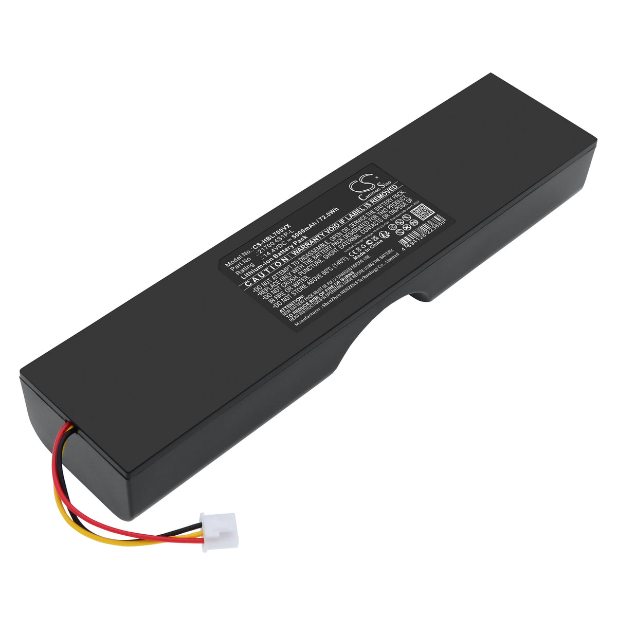 Replacement Battery for HOBOT Legee D7 – Vacuum – 5000mAh / 14.4V