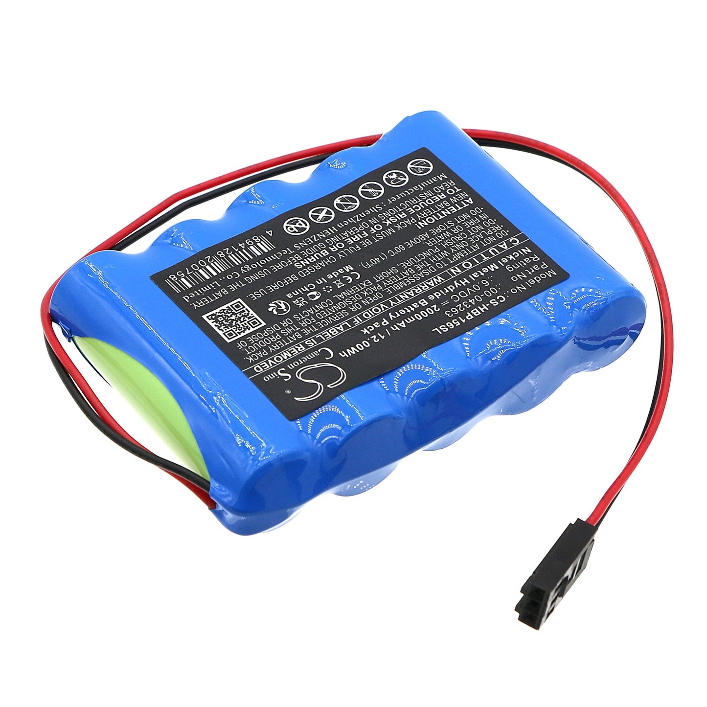 Replacement Battery for Hobart Quantum  Digital Deli Scale Label Print – Electronic Scales – 2000mAh / 12.00Wh / 6.0V