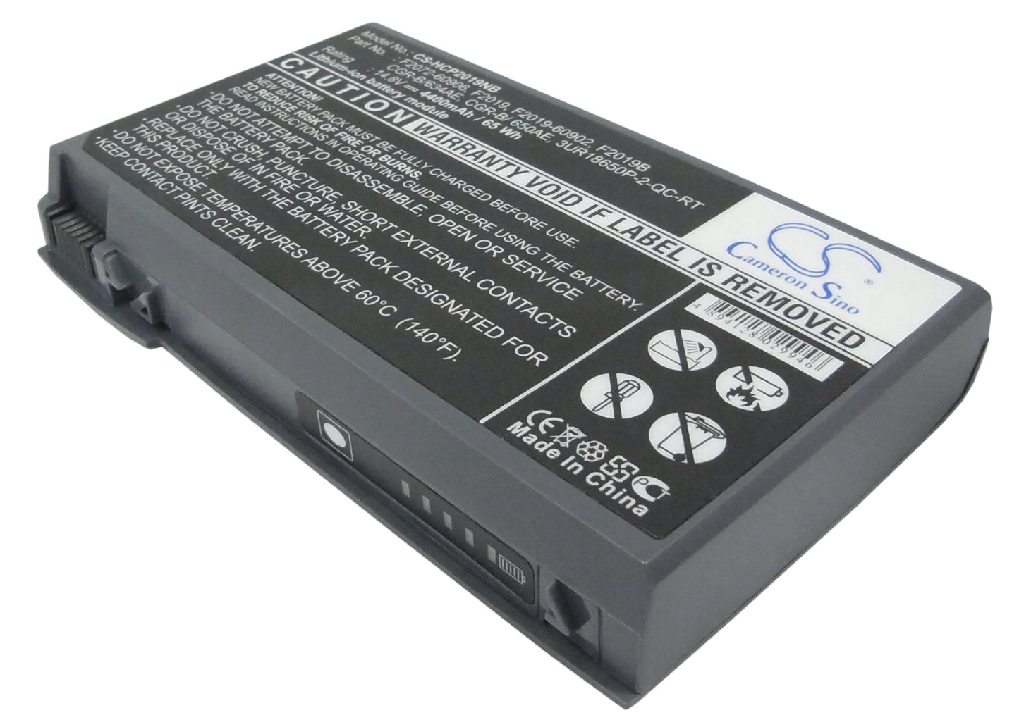 Replacement Battery for HP OmniBook XT6200-F4531J – Notebook, Laptop – 4400mAh / 14.8V - image 1