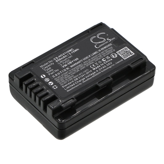 Replacement Battery for Panasonic HC-V110 – Camera – 850mAh / 3.7V