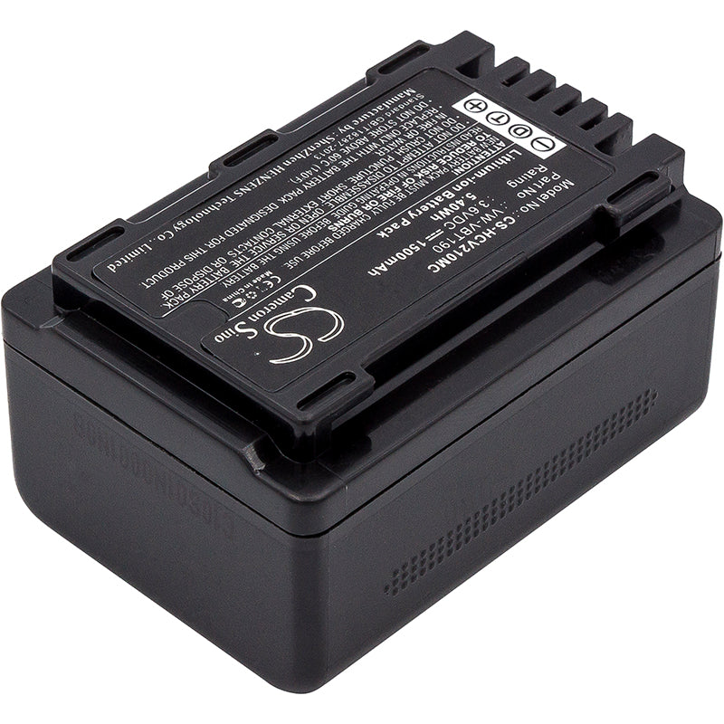 Replacement Battery for Panasonic  HC-250EB – Camera – 1500mAh / 5.40Wh / 3.6V