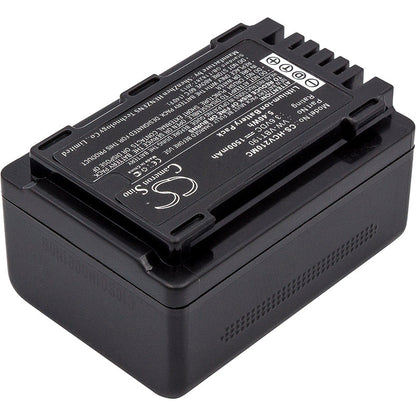 Replacement Battery for Panasonic  HC-250EB – Camera – 1500mAh / 5.40Wh / 3.6V