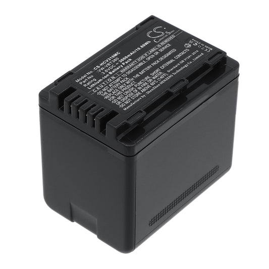 Replacement Battery for Panasonic HC-V520M – Camera – 3000mAh / 3.6V