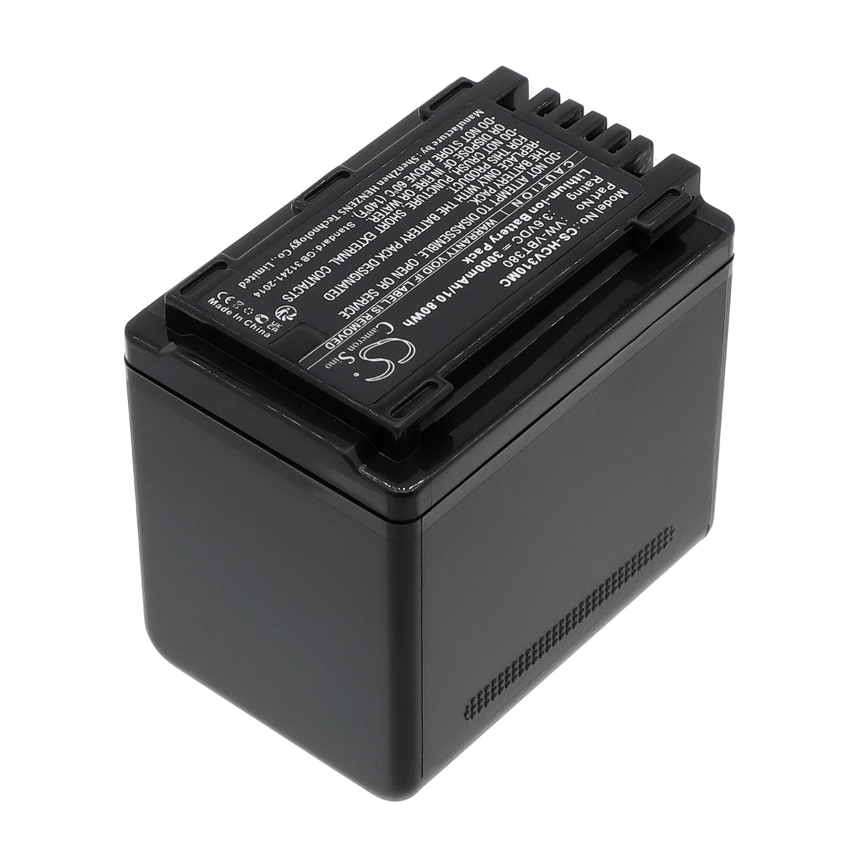 Replacement Battery for Panasonic HC-V520M – Camera – 3000mAh / 3.6V