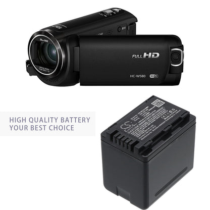 Replacement Battery for Panasonic HC-W570 – Camera – 4040mAh / 3.6V