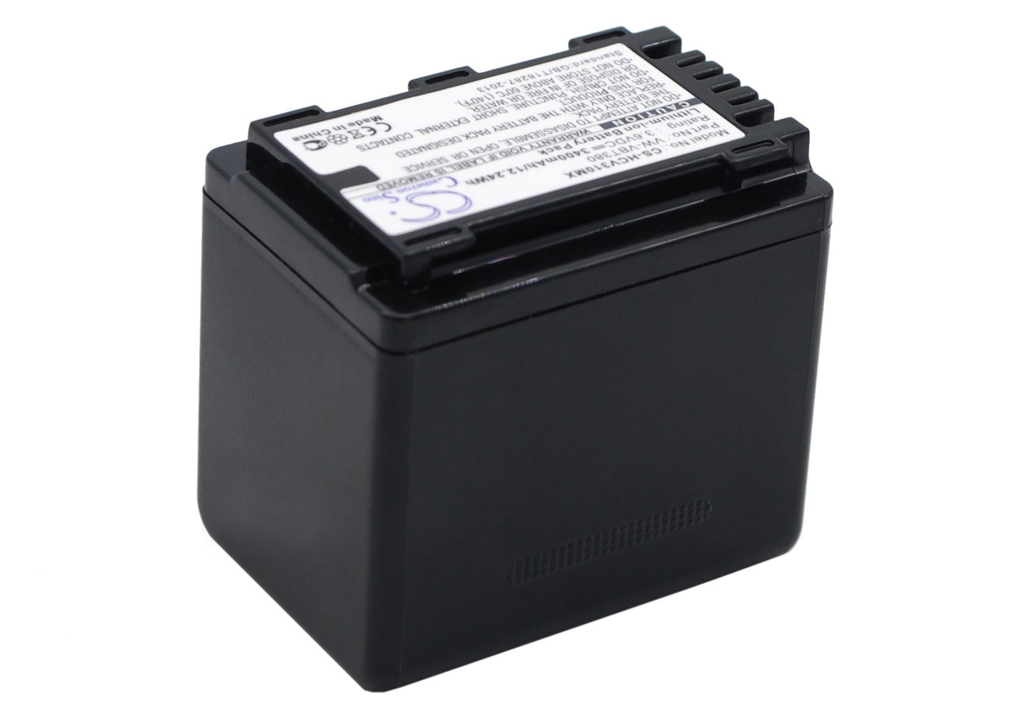 Replacement Battery for Panasonic  HC-250EB – Camera – 3400mAh / 12.24Wh / 3.6V