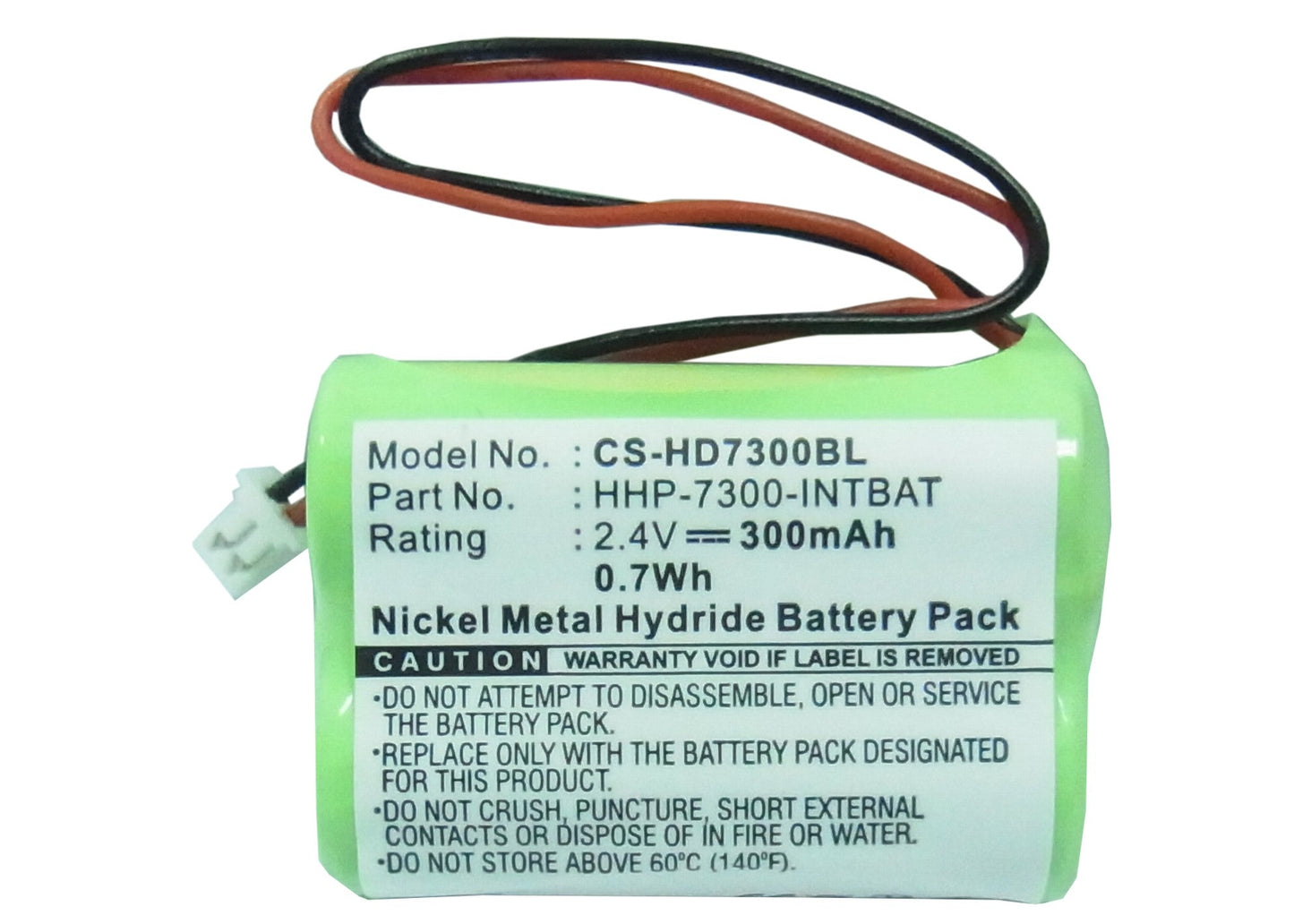 Replacement Battery for Handheld  7400 – Barcode Scanner – 300mAh/0.7Wh / 2.4V