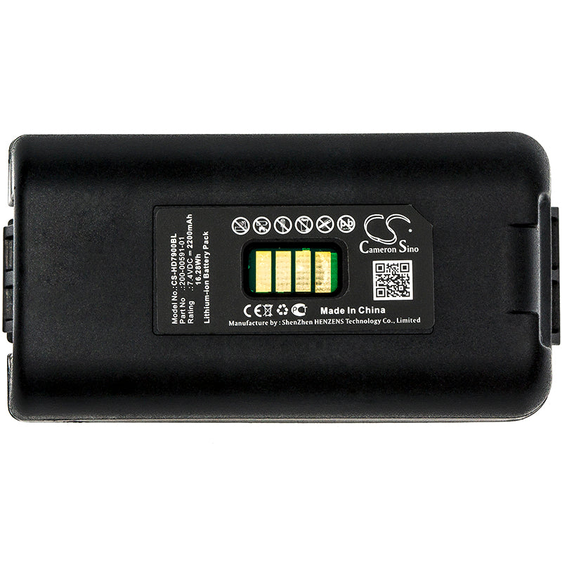 Replacement Battery for Reed | HandHeld | Dolphin | Southern | LXE S86 – Barcode Scanner – 2200mAh / 7.4V - image 3