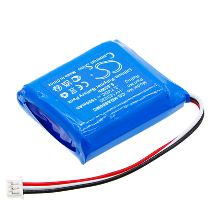 Replacement Battery for HP DSJ-A6x – Body Camera – 1500mAh / 3.7V