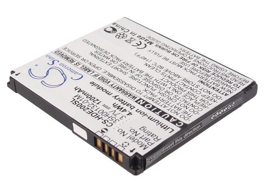 Replacement Battery for SoftBank | Google | HTC | Dopod X06HT – Mobile, SmartPhone – 1200mAh / 3.7V