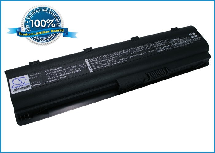Replacement Battery for Compaq | HP Presario CQ42-130TU – Notebook, Laptop – 8800mAh / 10.8V - image 1