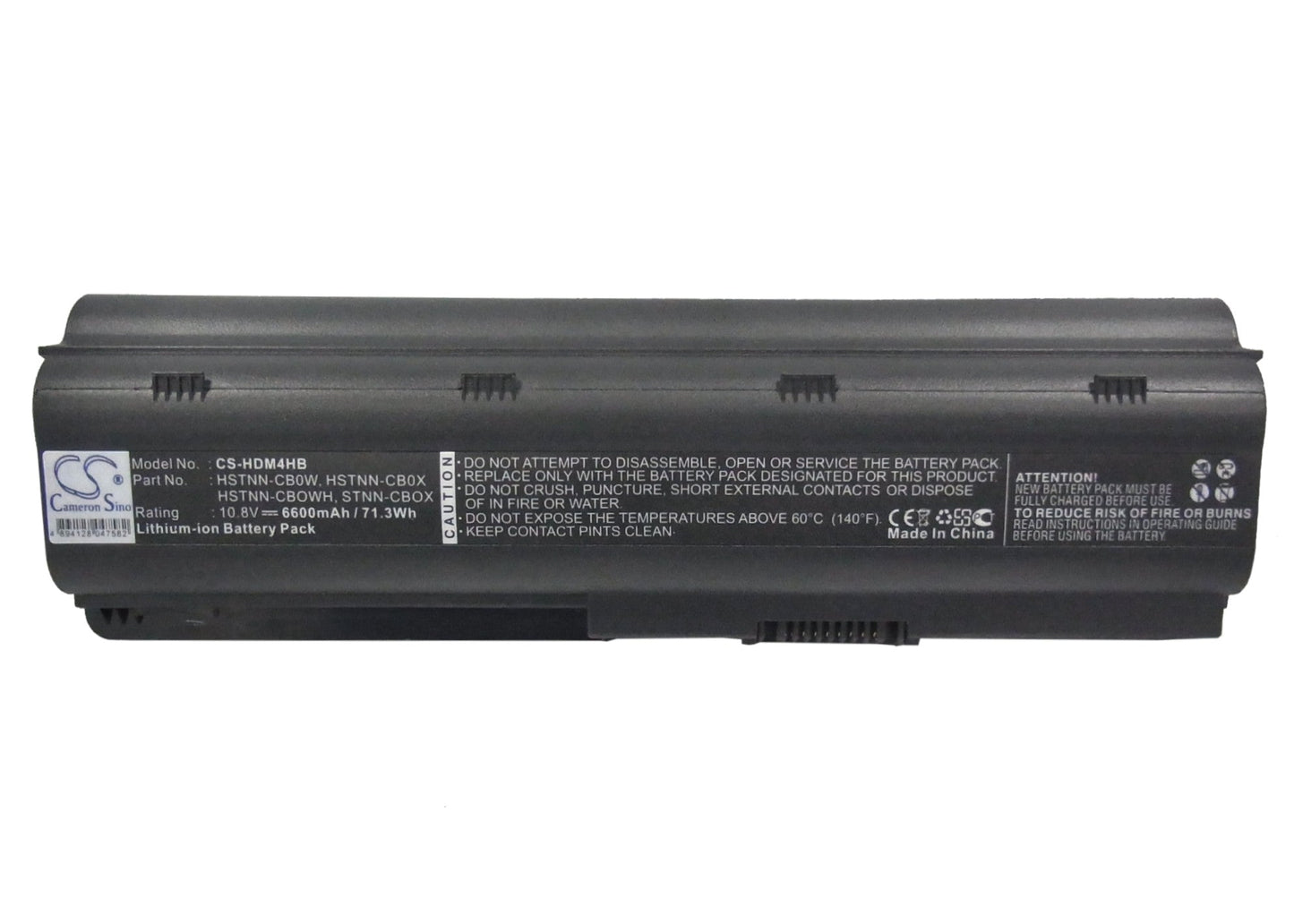 Replacement Battery for Compaq  Presario CQ32 – Notebook, Laptop – 6600mAh / 71.28Wh / 10.8V