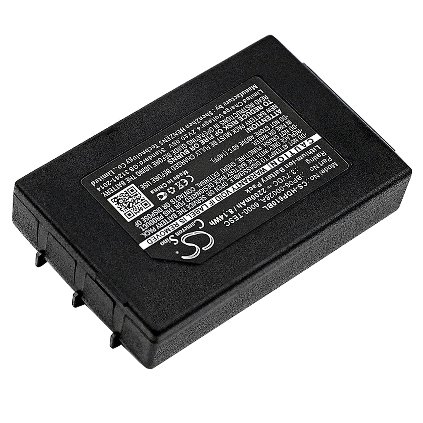 Replacement Battery for Dolphin  6000LU1 – Barcode Scanner – 2200mAh / 8.14Wh / 3.7V