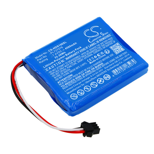 Replacement Battery for Hantek DSO-1062B – Equipment, Survey, Test – 4500mAh / 7.4V