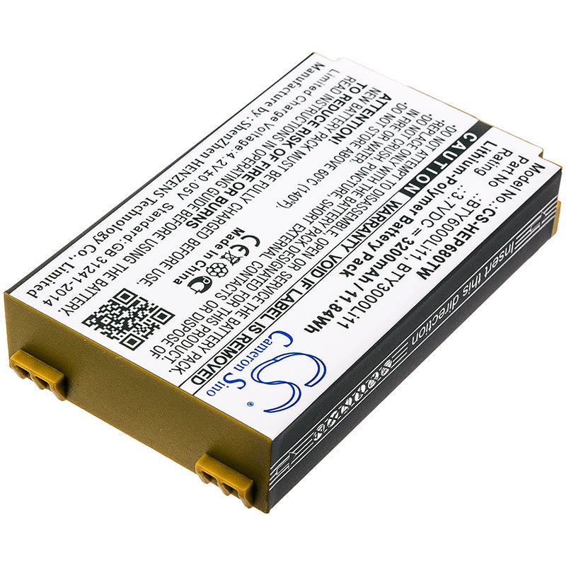 Replacement Battery for Huawei  EP680 – Two-Way Radio – 3200mAh / 11.84Wh / 3.7V